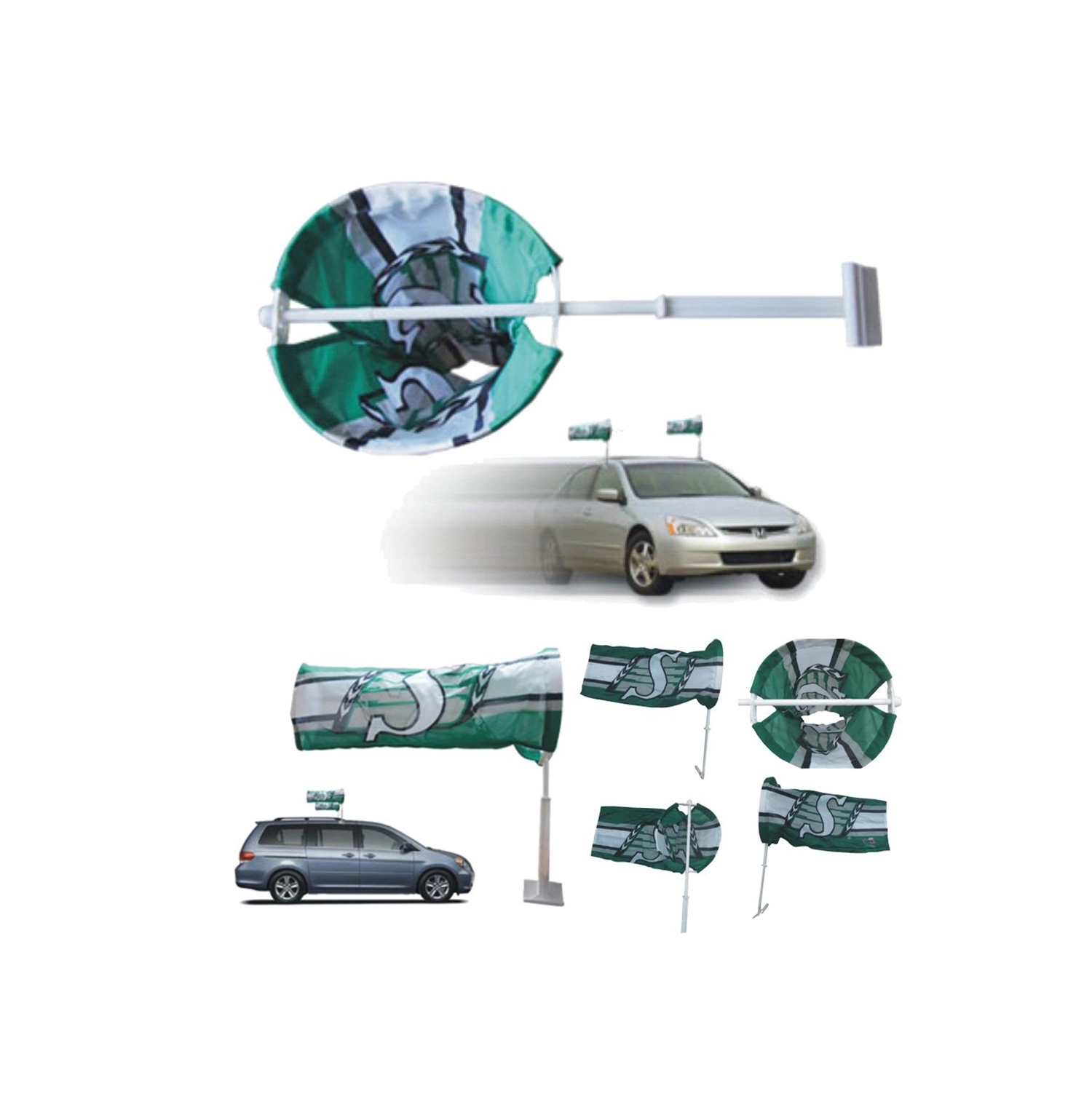 Windsock Car Flag 2