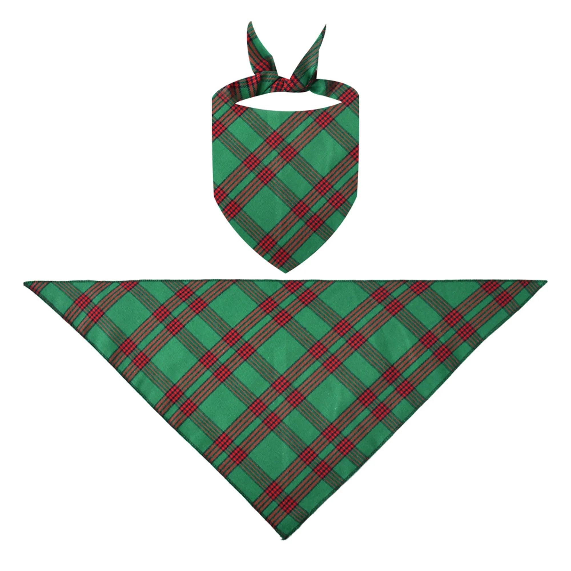 100% Cotton Triangle Pet Dog Bandana 6