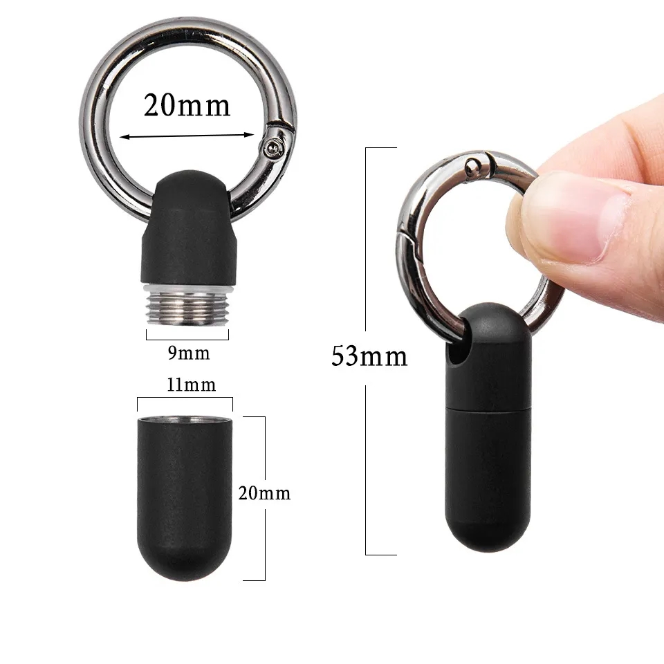 Mini Titanium Pill Holder 5