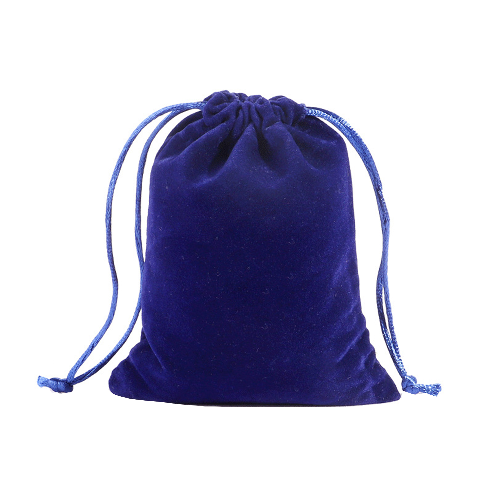 Flocking Drawstring Storage Bag Jewelry Pouch 3