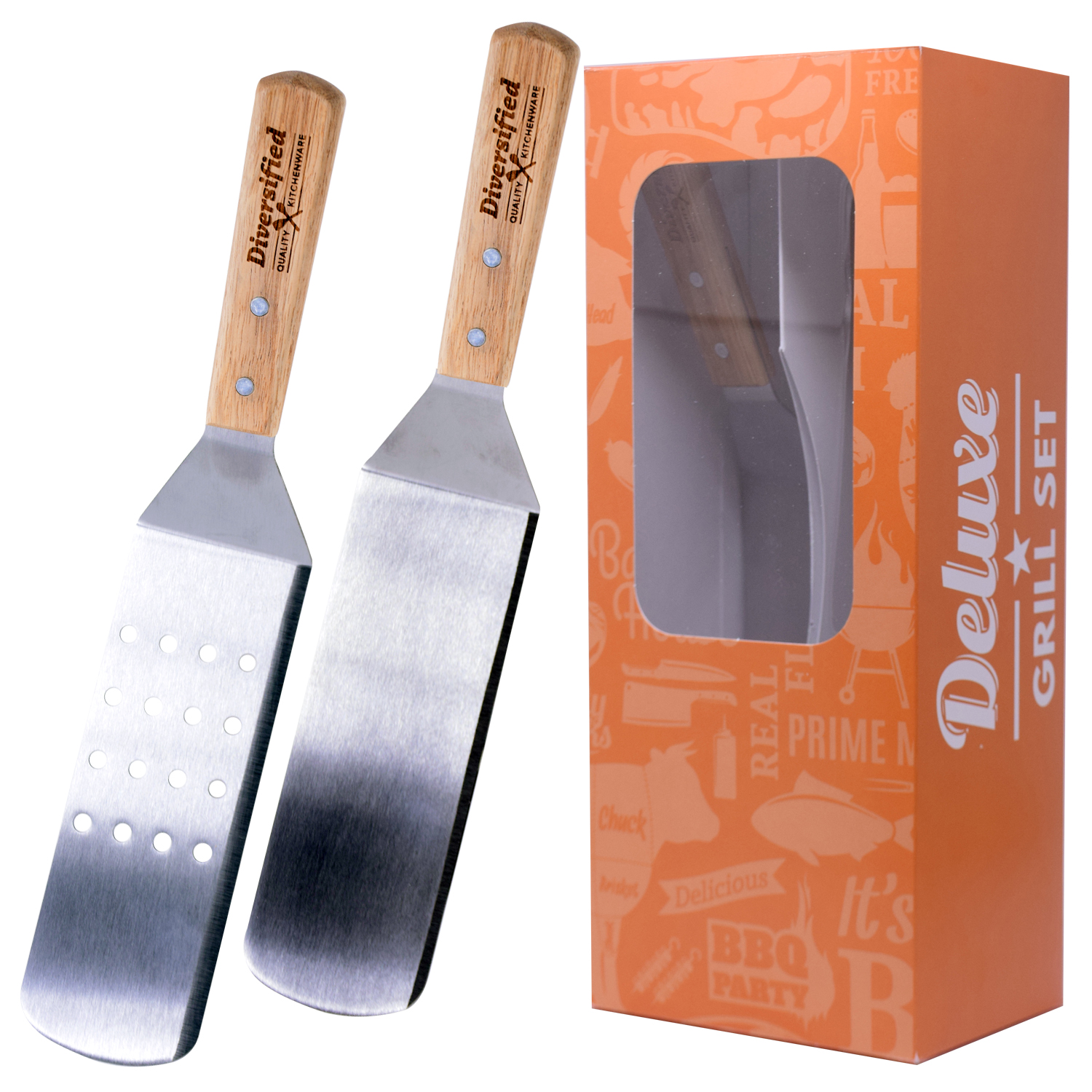 Deluxe Grilling Flipper Set 8