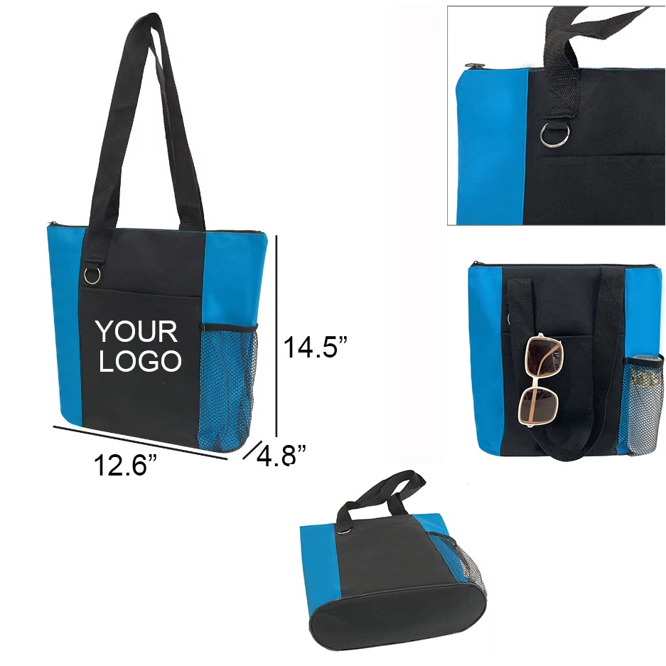 Easy Access Zip Tote 1