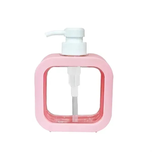 10oz Translucent Plastic Pump Bottle 3