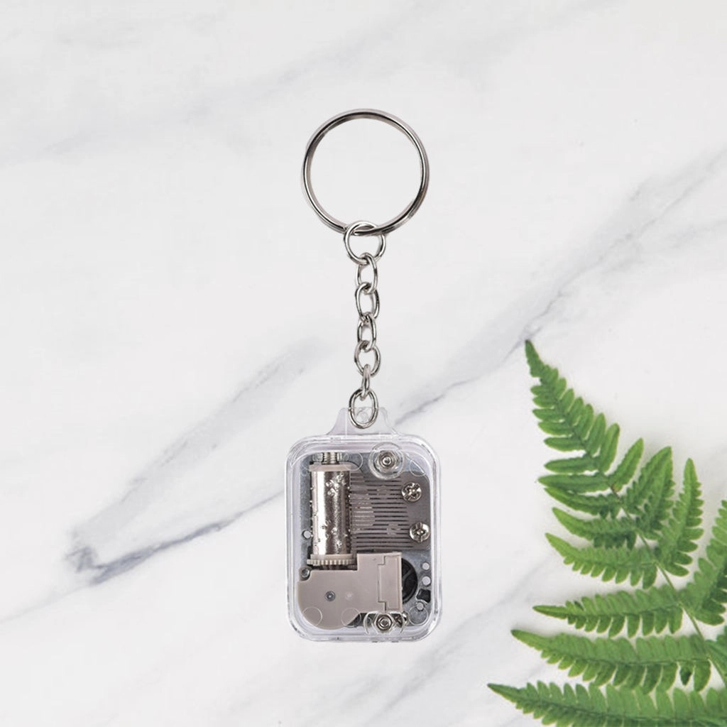 Mini Acrylic Musical Box Keychain 3