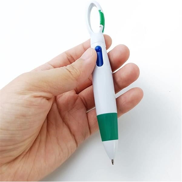 4 Neon Color in One Ballpoint Pen with Buckle 5