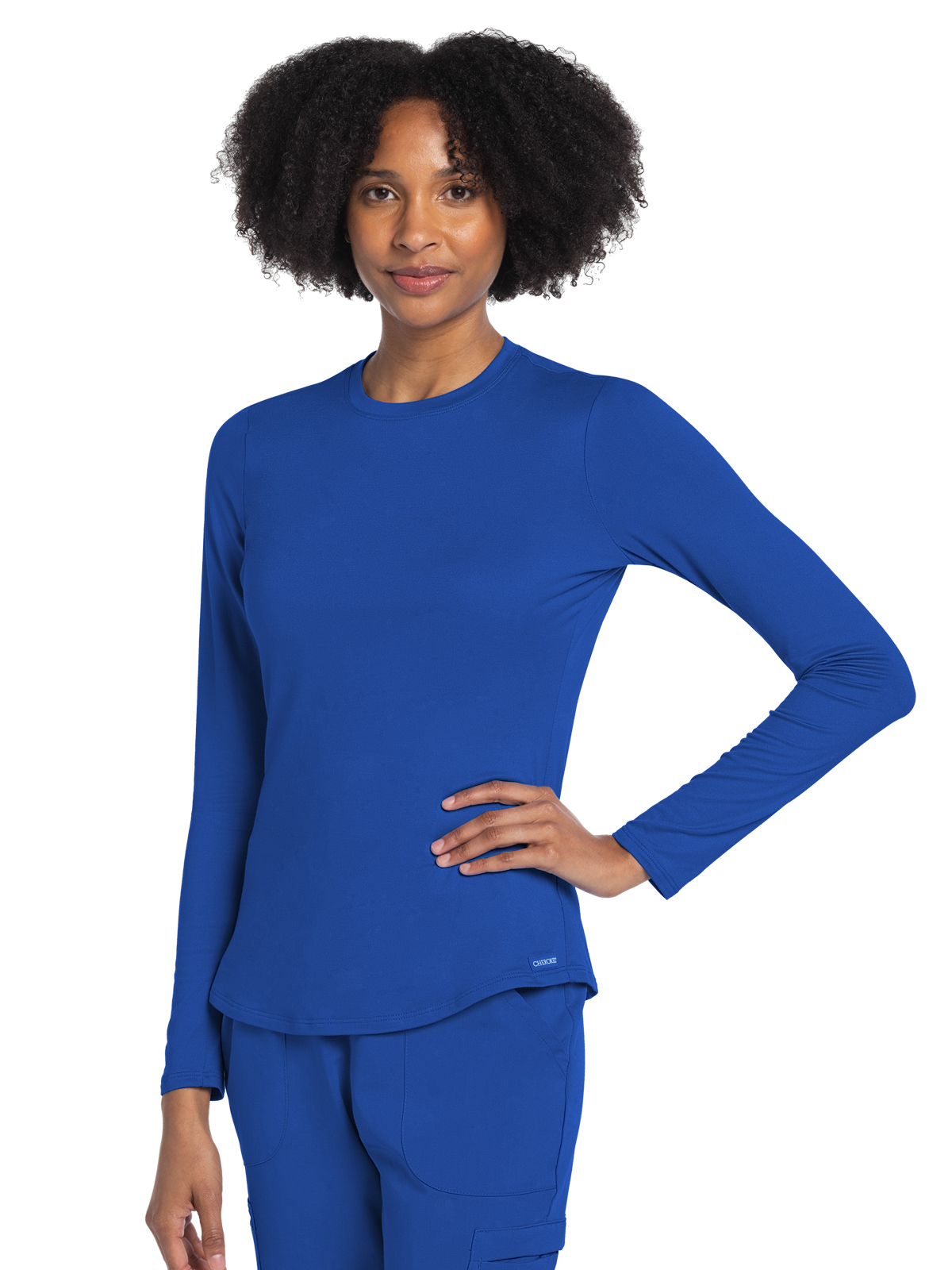 Cherokee - Cherokee Basics - Women's Pocketless Underscrub Tee 2