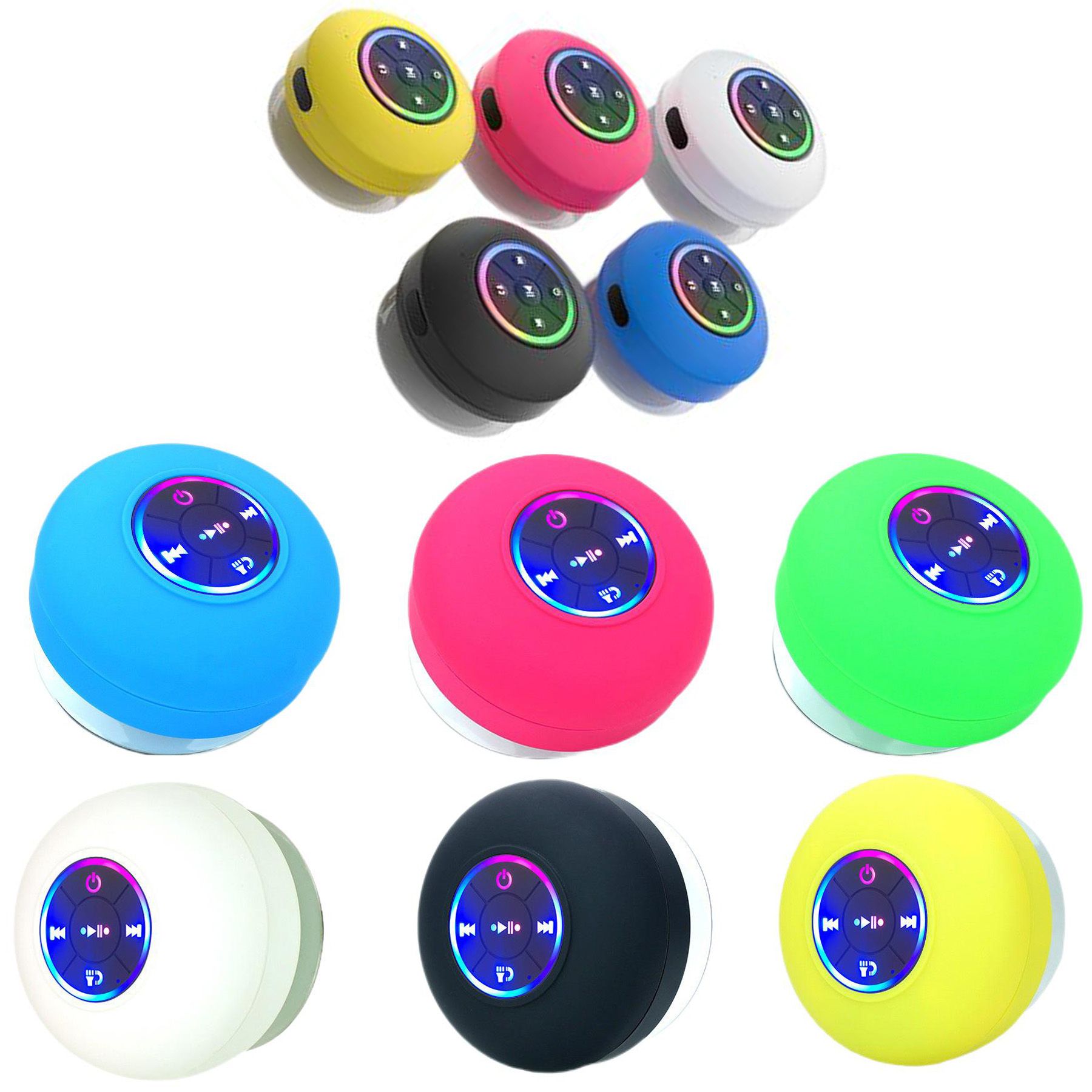 Portable Bluetooth Speaker With Suction Cup 7