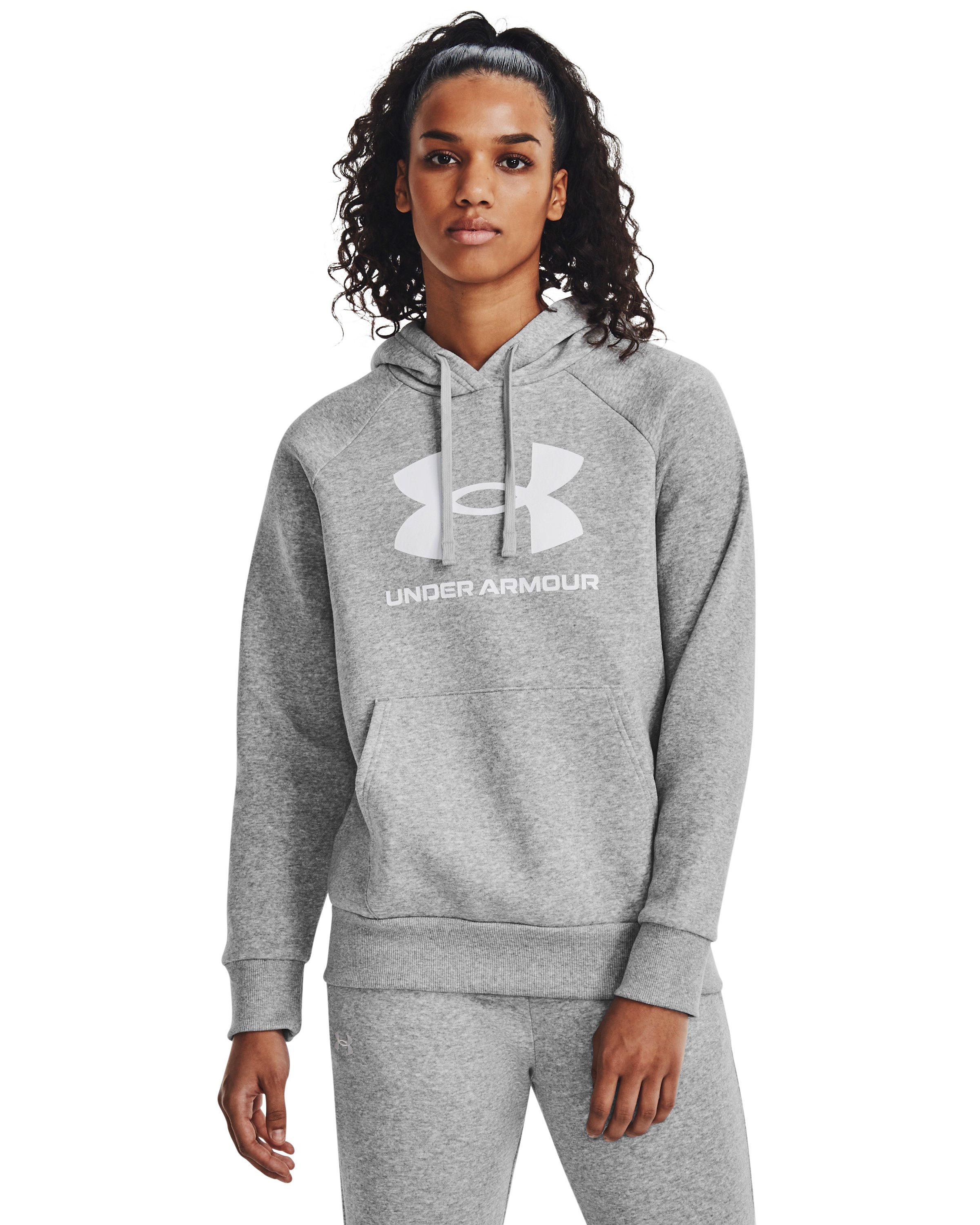 UA Rival Fleece Big Logo Women's Hoodie 13