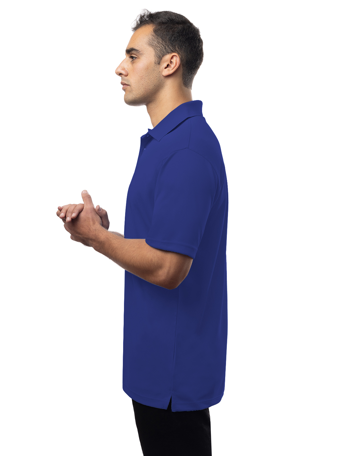 Blue Generation - Men's Pocketless Wicking Short Sleeve Polo 31