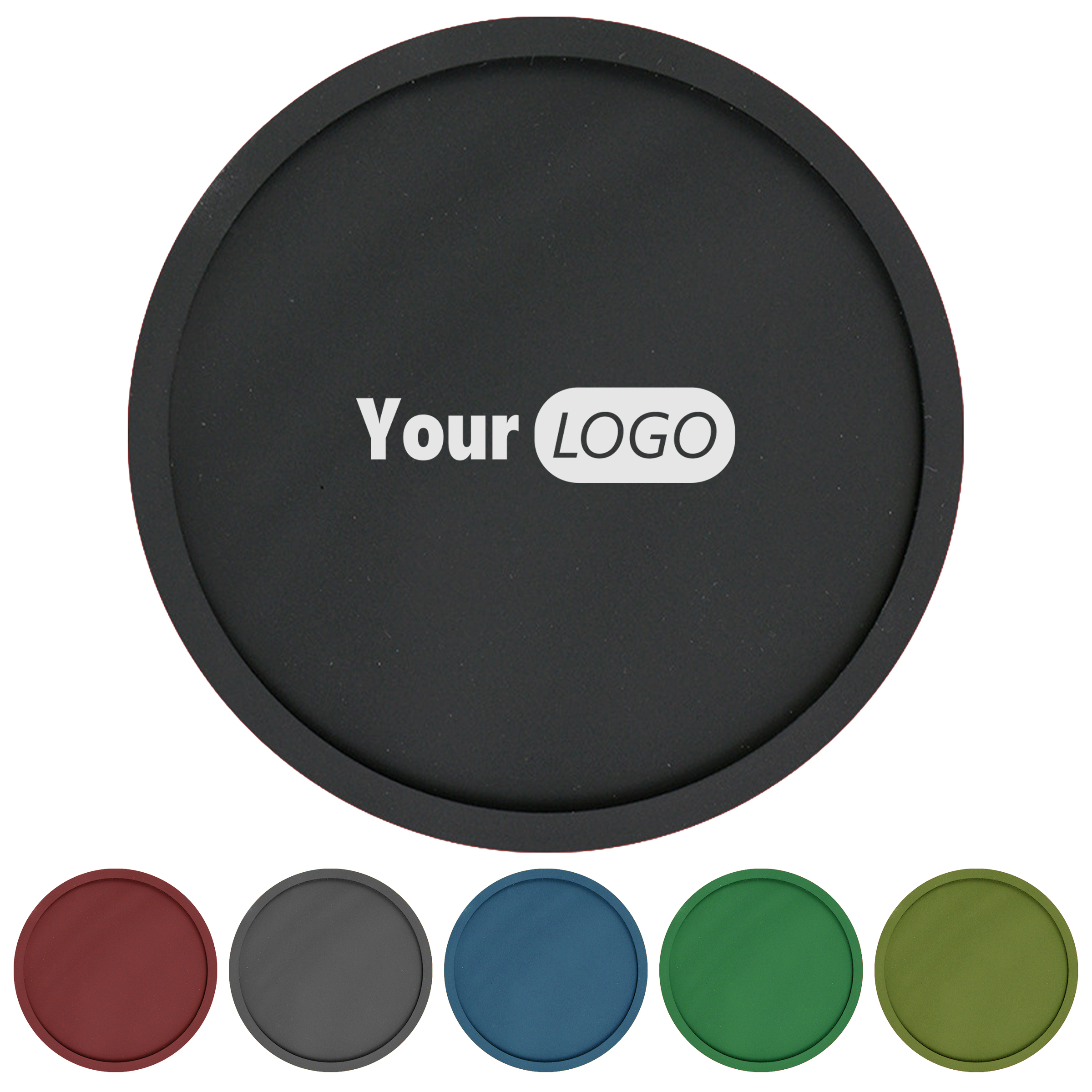 Silicone Personalized Coasters 2