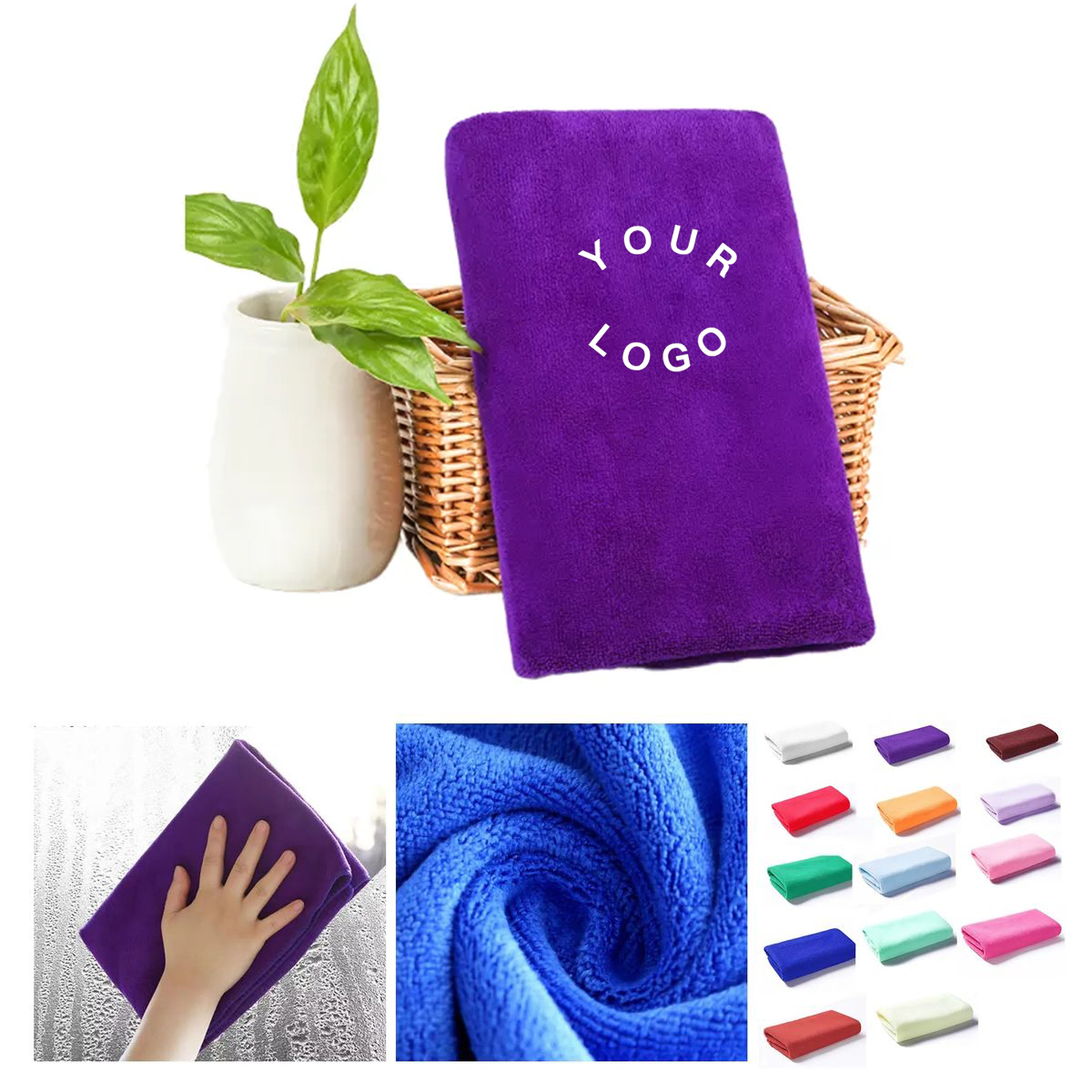 Durable Microfiber Cleaning Cloth for Surfaces 3