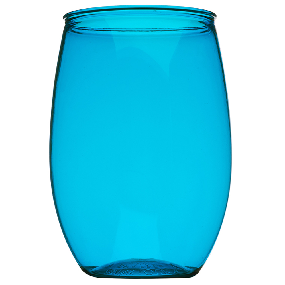 16 oz. Plastic Stemless Wine Glasses 9