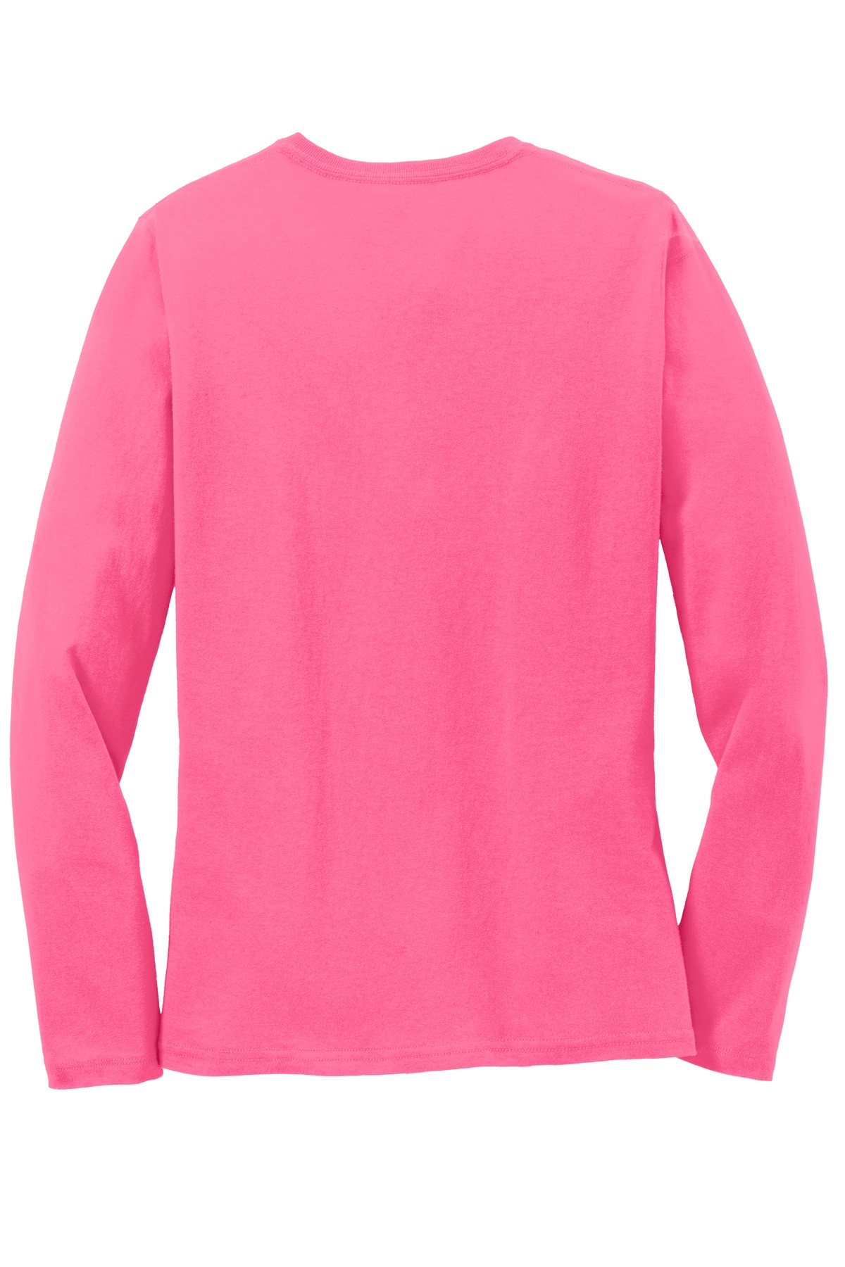 Port & Co Women's Long Sleeve Core Cotton Tee. LPC54LS 62