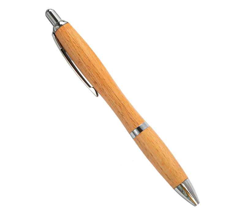 Eco-friendly Retractable Bamboo Pen 6