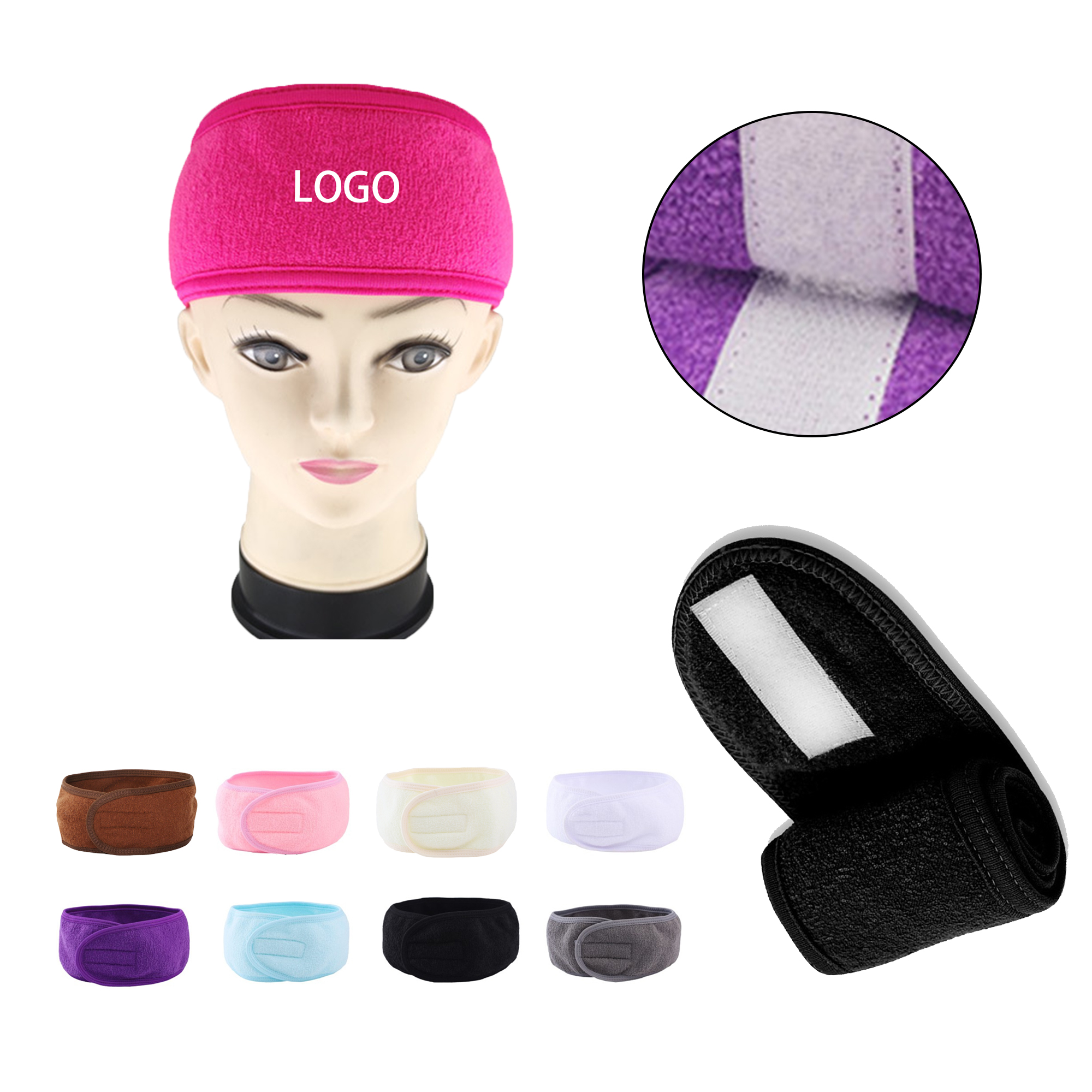 Custom Logo Headband 3