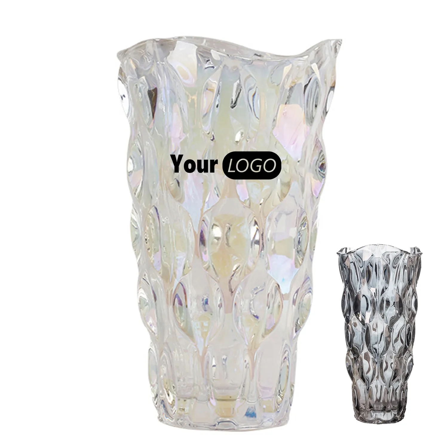 Glass Flower Vase for Delicate Plants 1