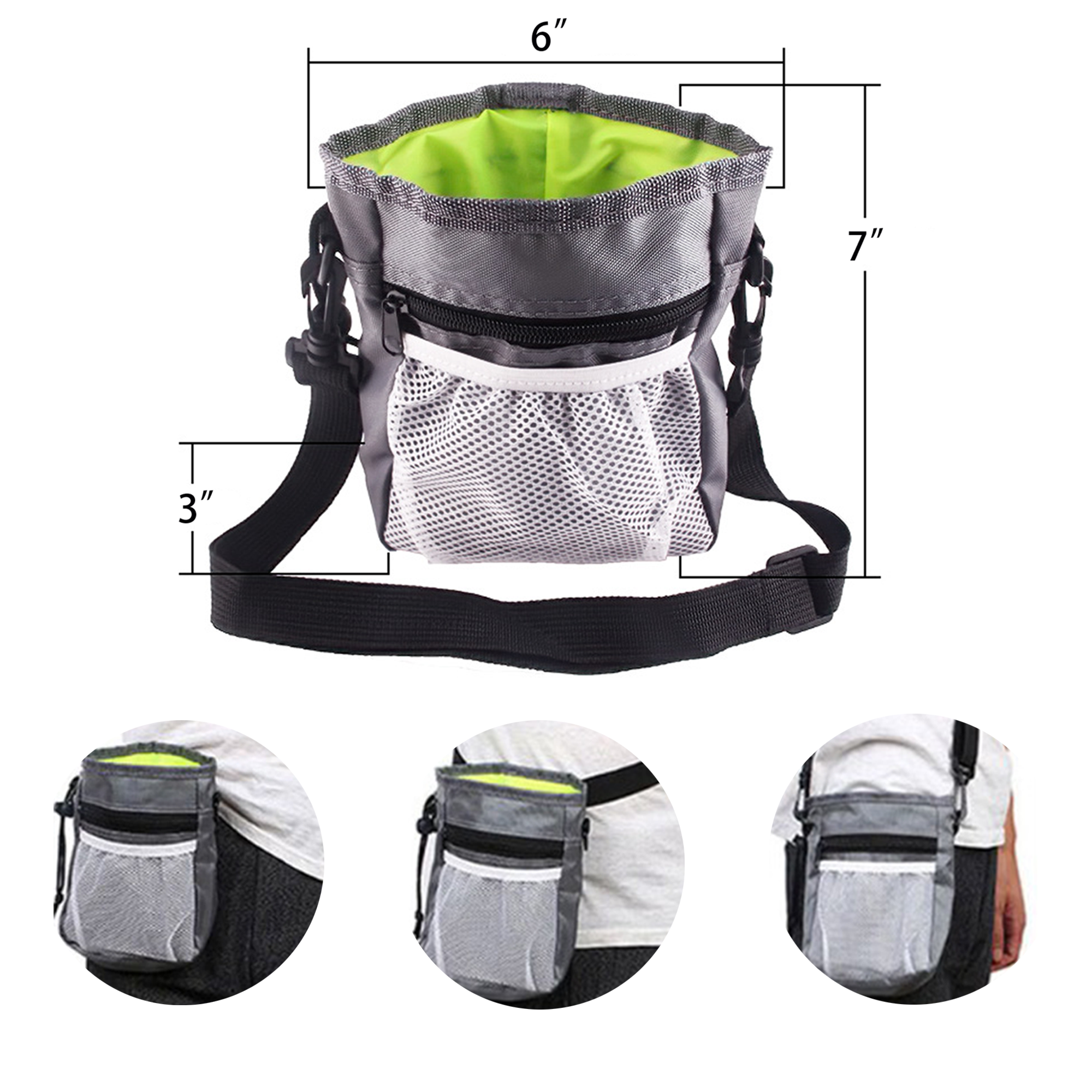 Dog Treat Pouch With Multiple Pockets MOQ10 4