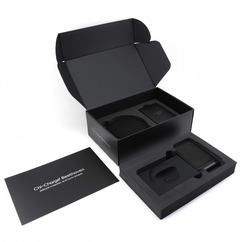Chi-Charge Beethoven - Desktop Wireless Speaker and Charging Power Station 4