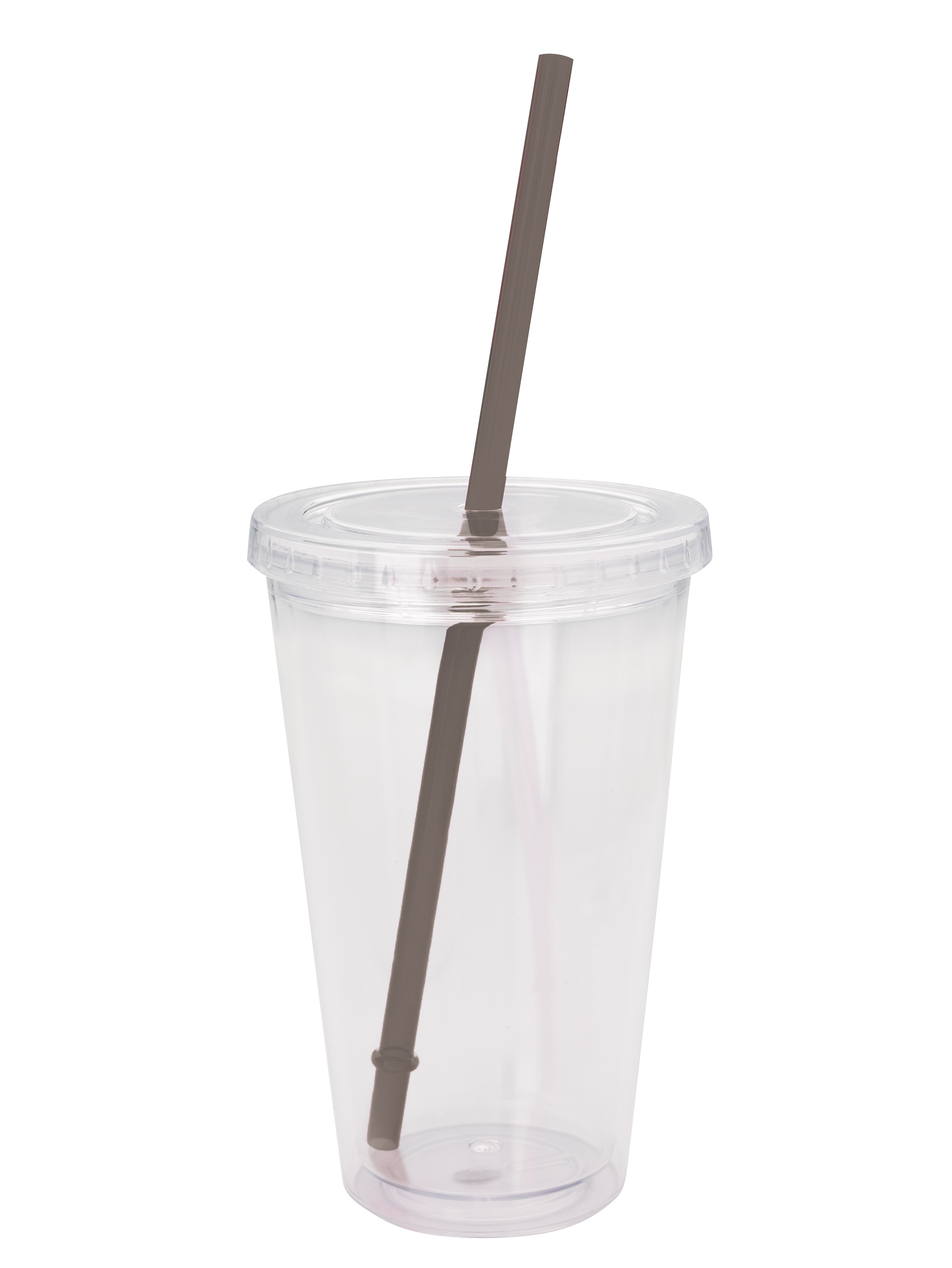 Good Value™ Clear Tumbler with Colored Lid - 18 oz. 59