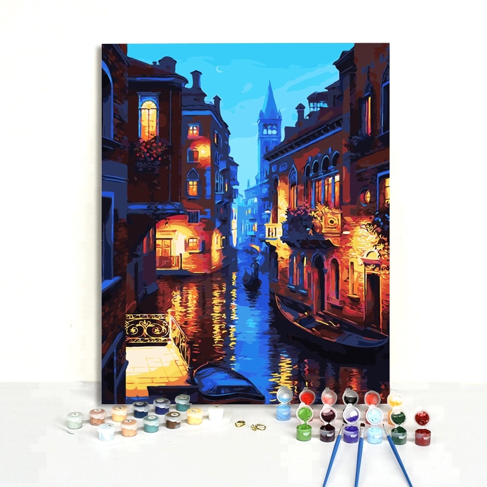 16x20 Inch Canvas Paint by Numbers 5
