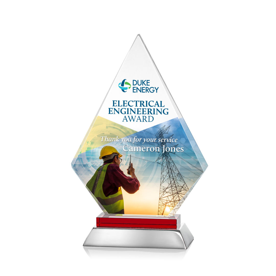 Valhalla VividPrint™ Award - Red 3