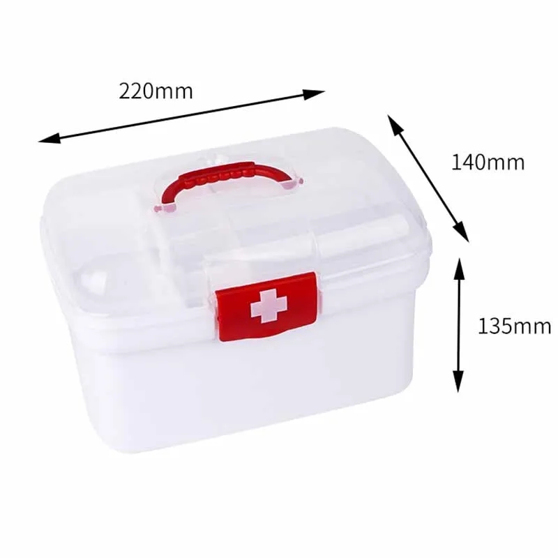 Double-decker home emergency medical kit 3