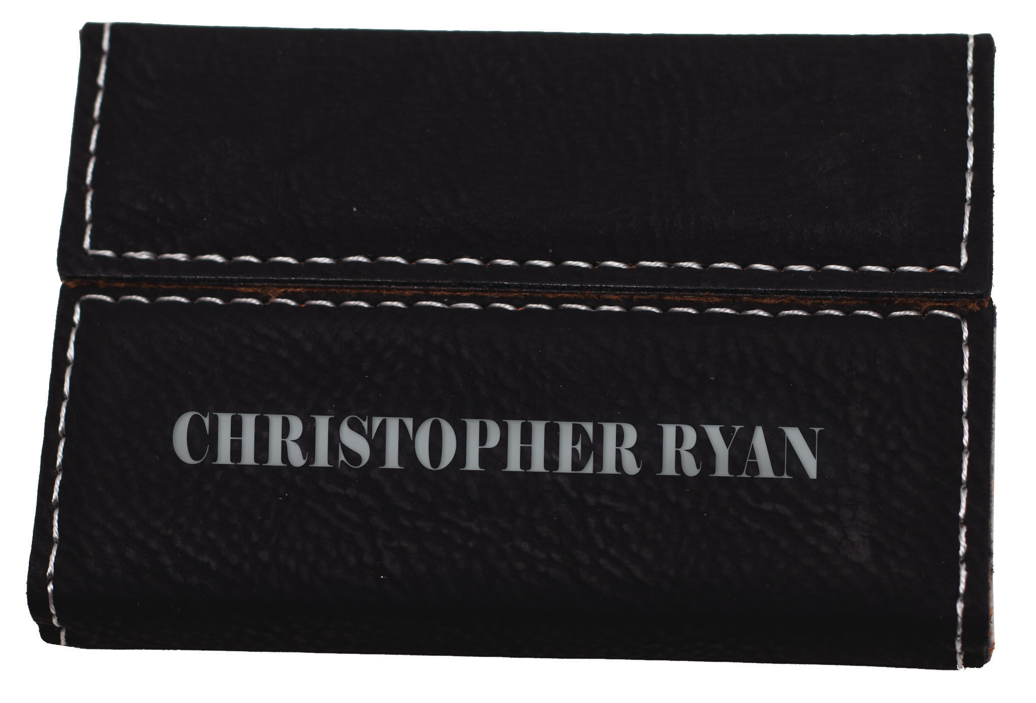 Black Leatherette Business Card Case