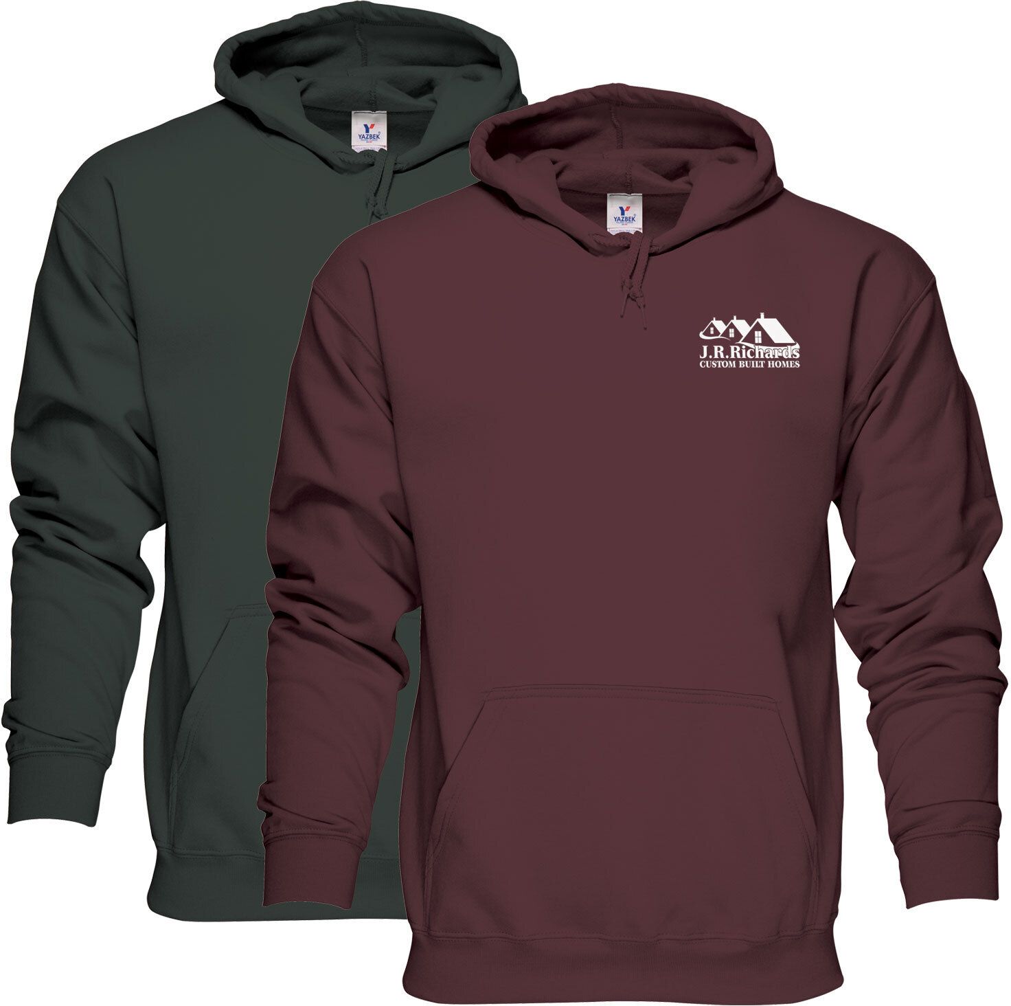 Pullover Hoodie - Screen Print, custom hoodie or sweatshirt with logo imprint 19