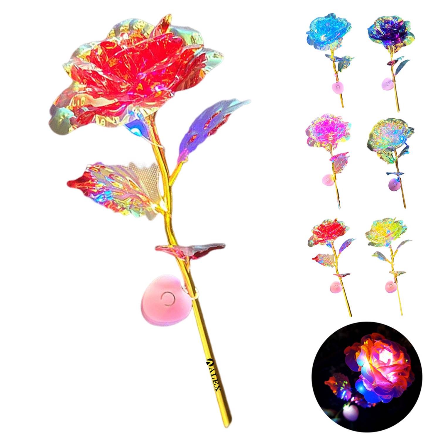 Glowing Rose 2