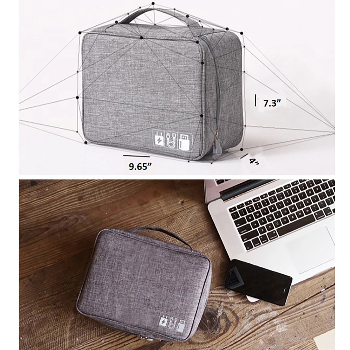 Electronic Cable Organizer Bag 3