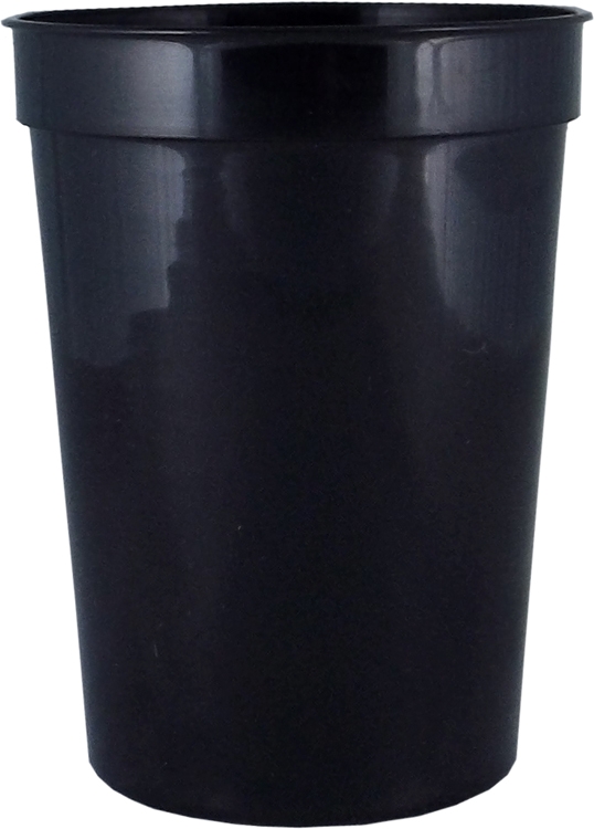 12 oz Smooth Plastic Stadium Cup