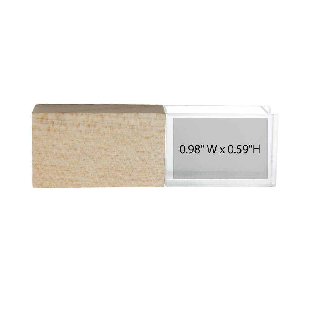 Northville Light Up Wooden Crystal USB 5