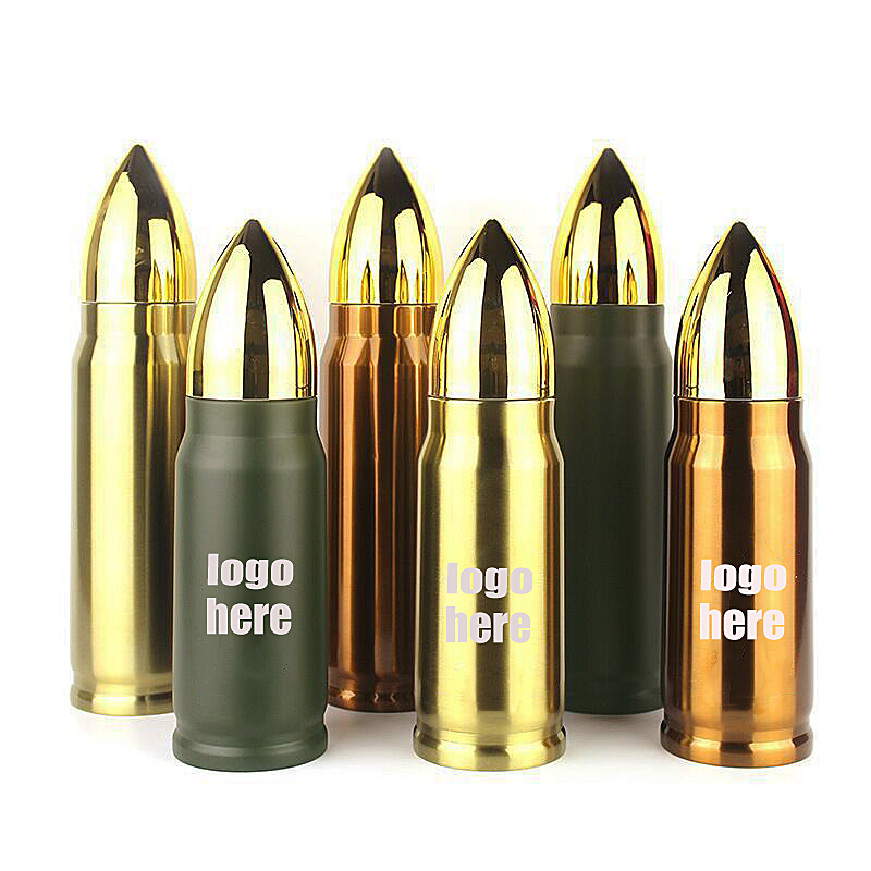 12 OZ Stainless Steel Bullet Bottle 1