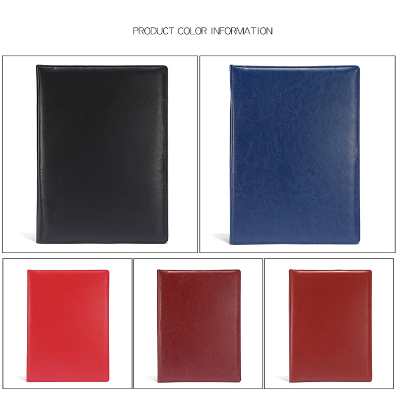 A4 Multi-Function PU Leather Expandable File Folder 4