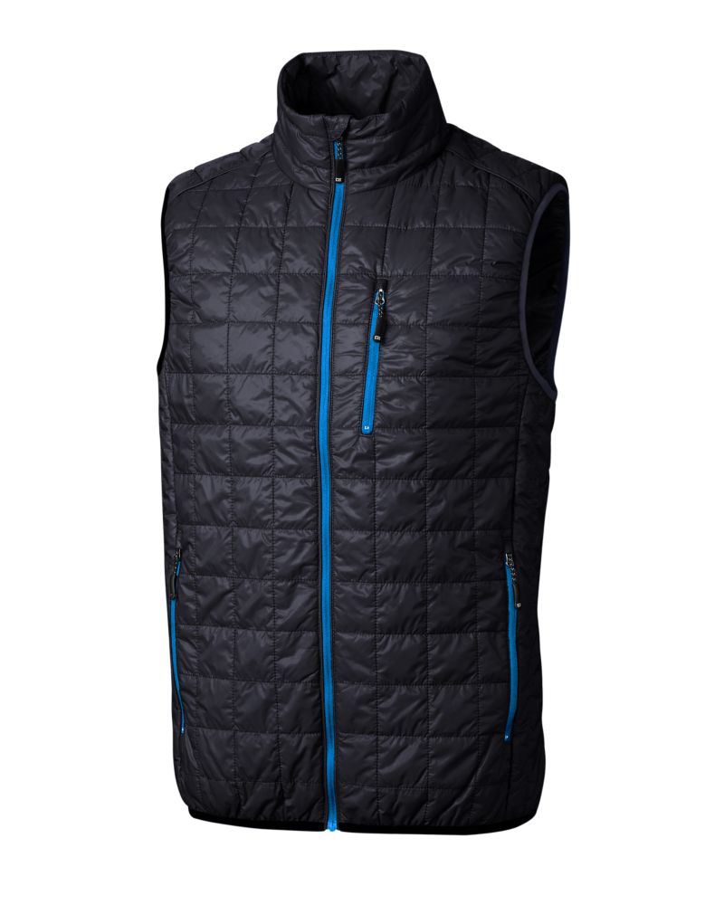 Cutter & Buck Rainier Recycled Insulated Puffer Mens Full Zip Vest 9