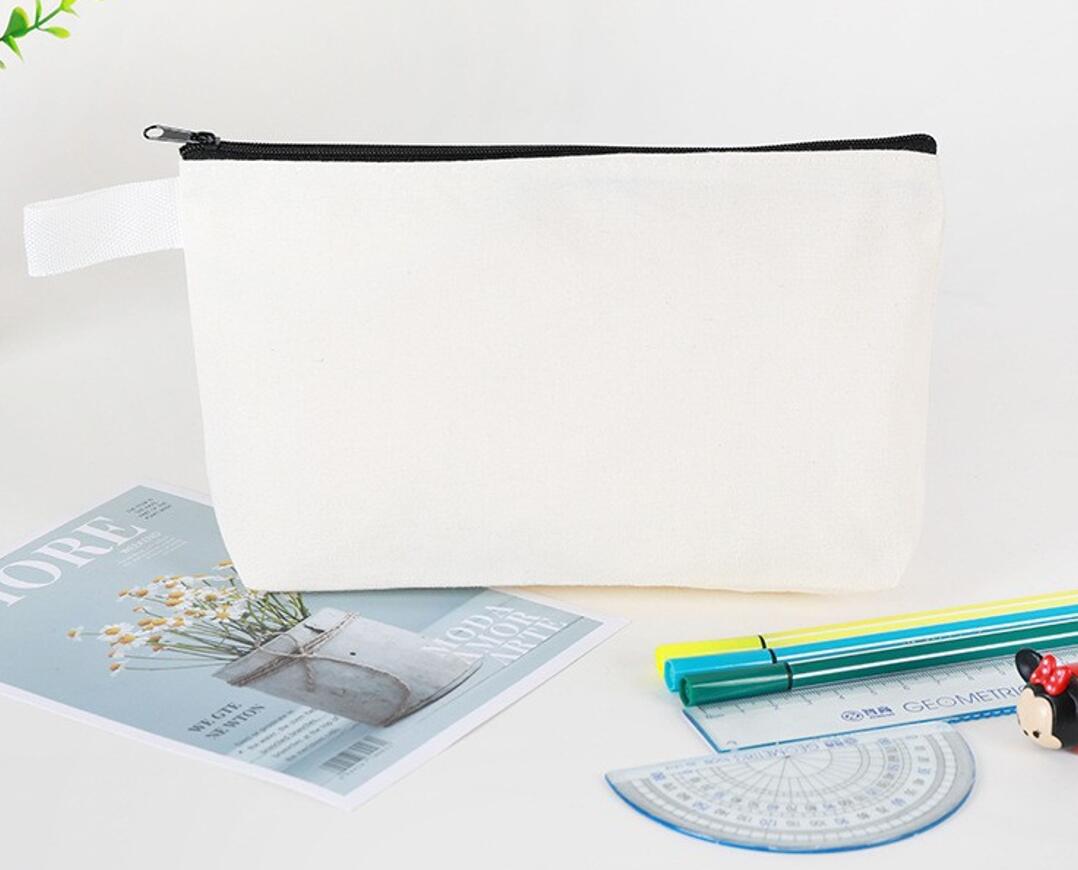 Canvas Pencil Case Makeup Bag 15