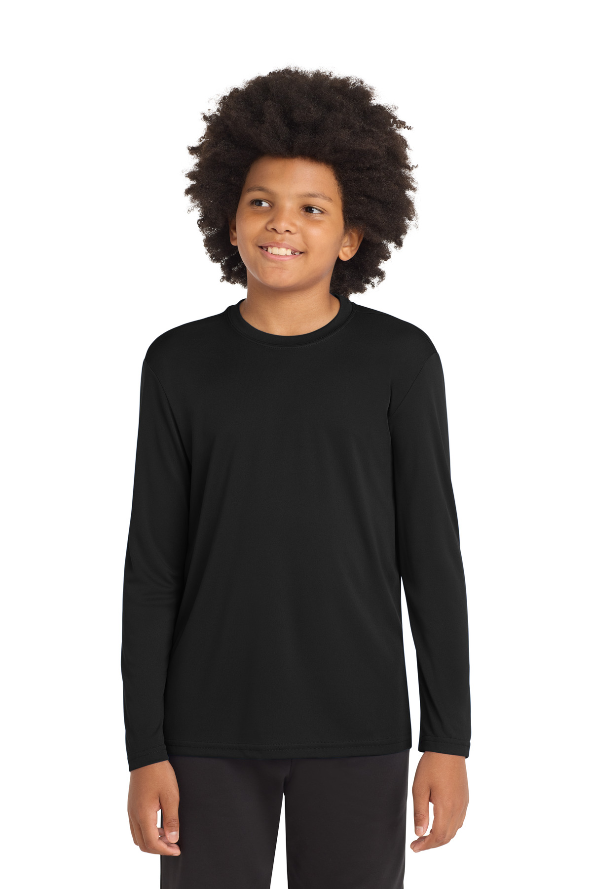 Sport-Tek Youth Long Sleeve PosiCharge Competitor Tee. YST350LS 4