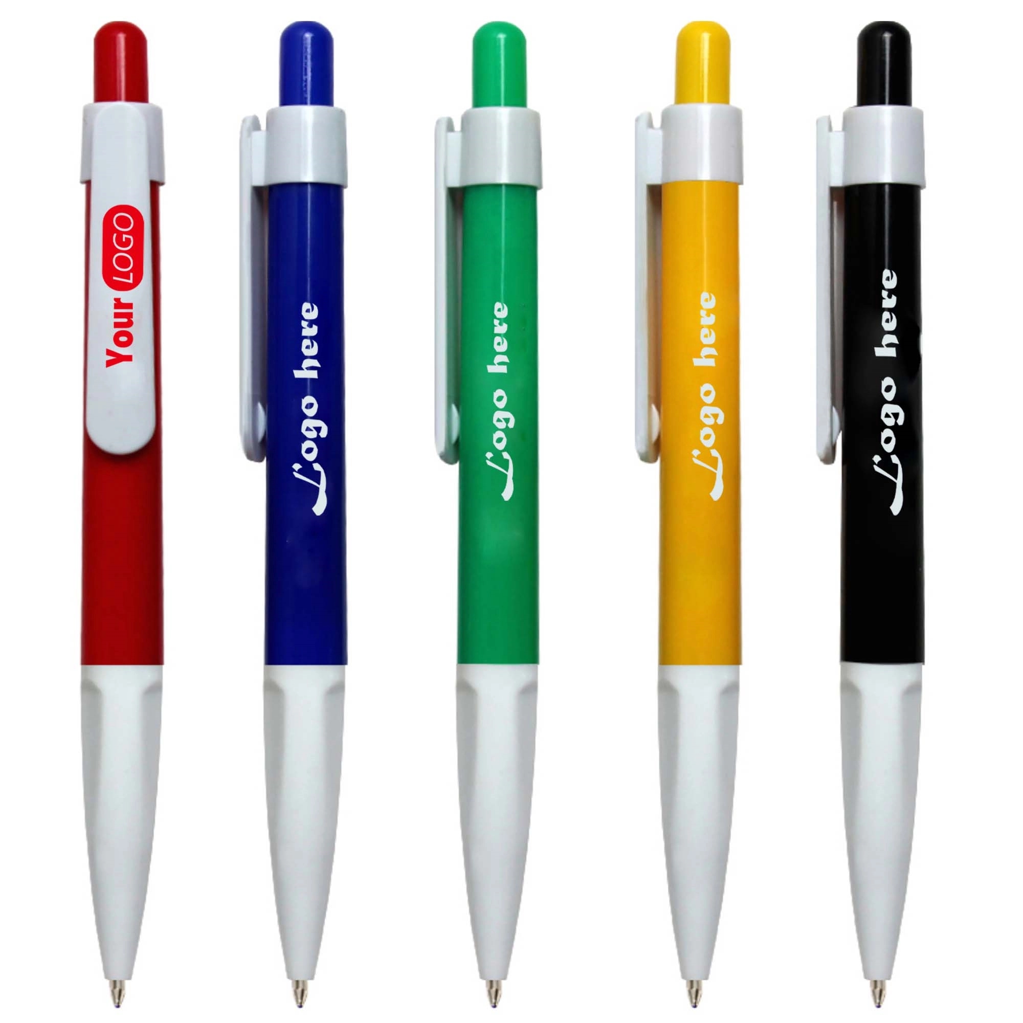 Plastic Ballpoint Pens MQY100pcs 2