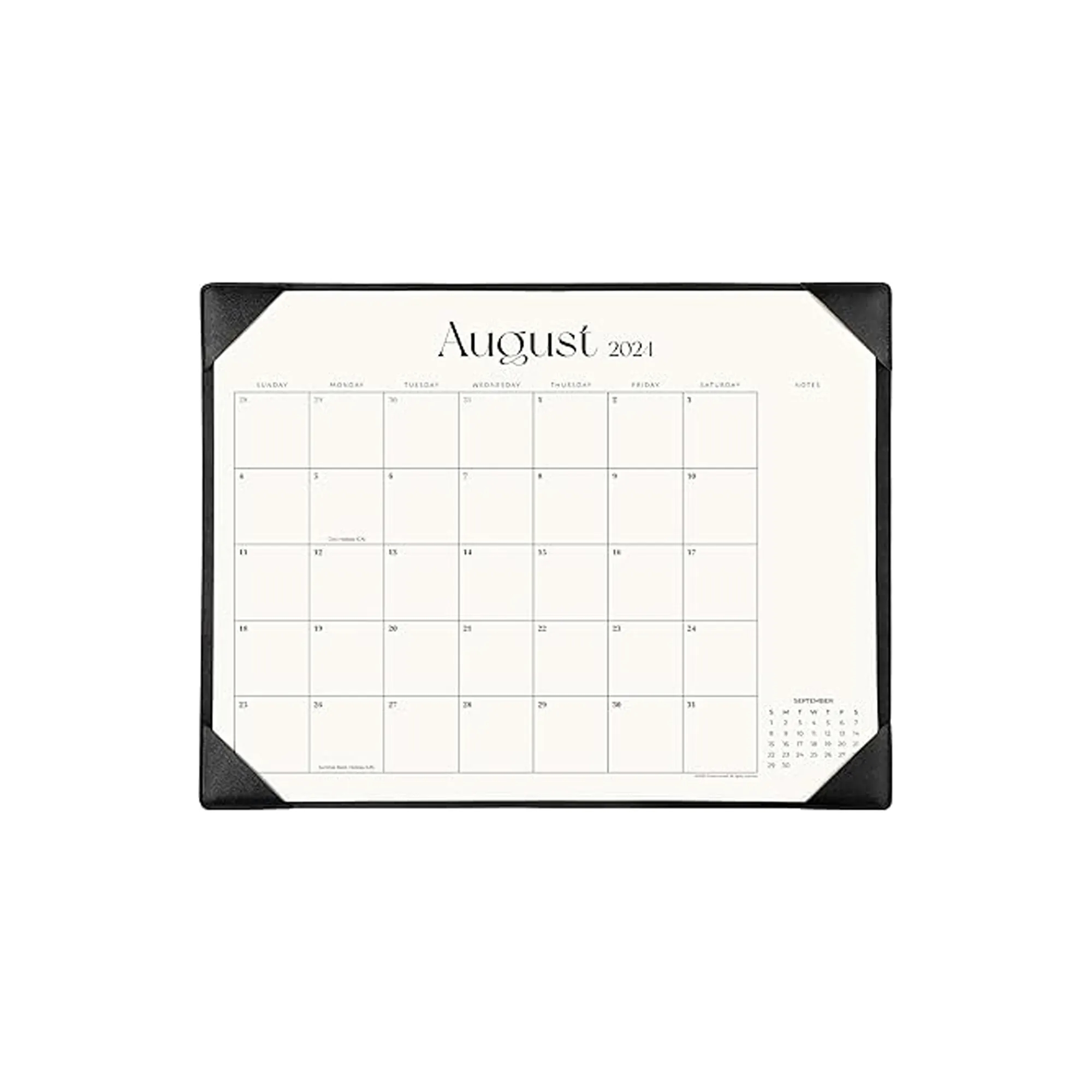 Desk Blotter Calendar 2024-2025 for Home School and Office 2 3