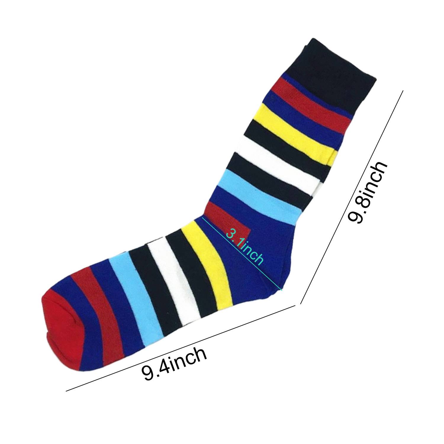 Happy Rainbow Ankle Socks 6