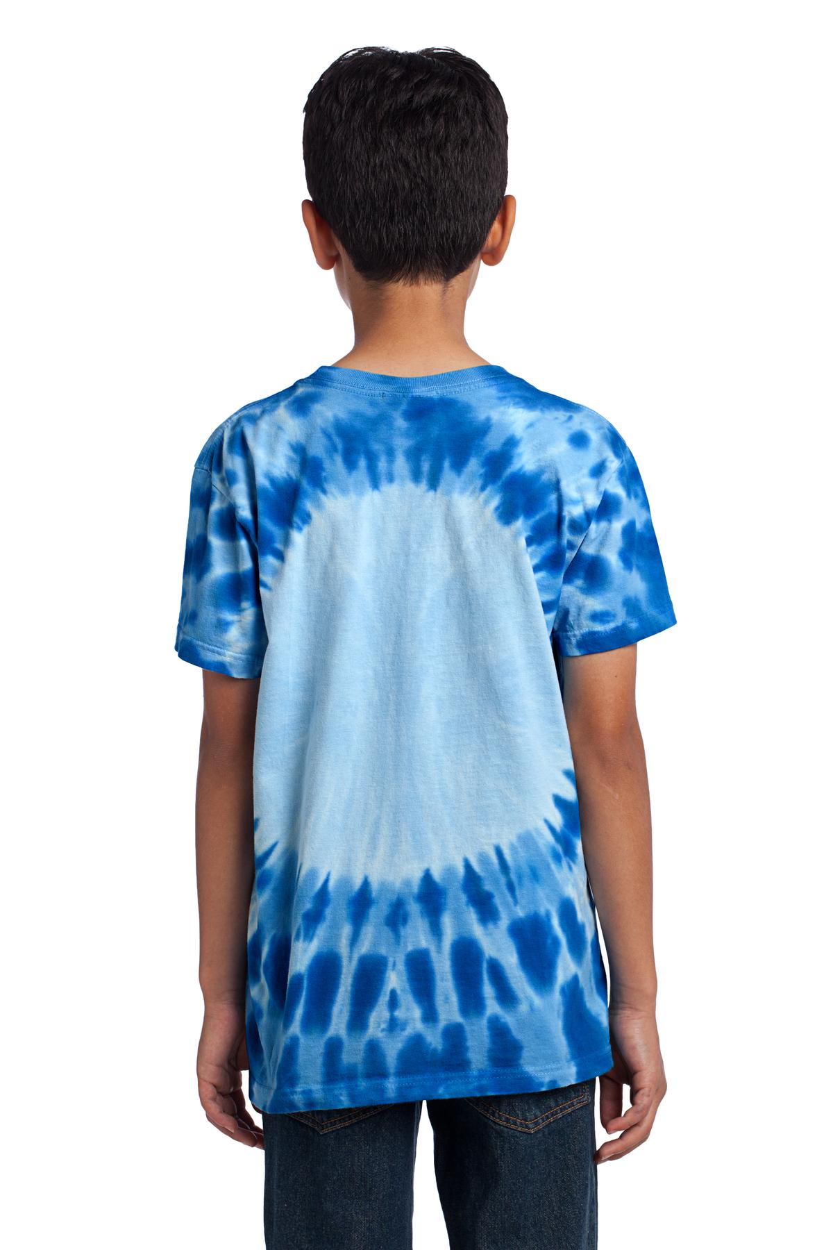 Port & Co Youth Window Tie-Dye Tee. PC149Y 6