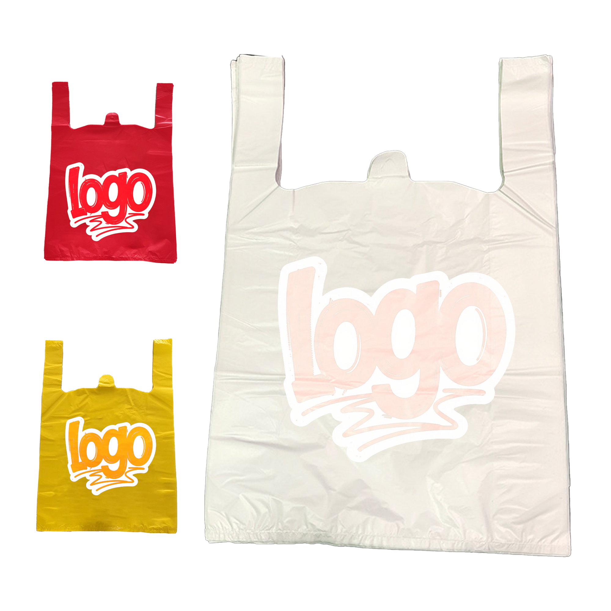 Supermarket Plastic Shopping Bag 3