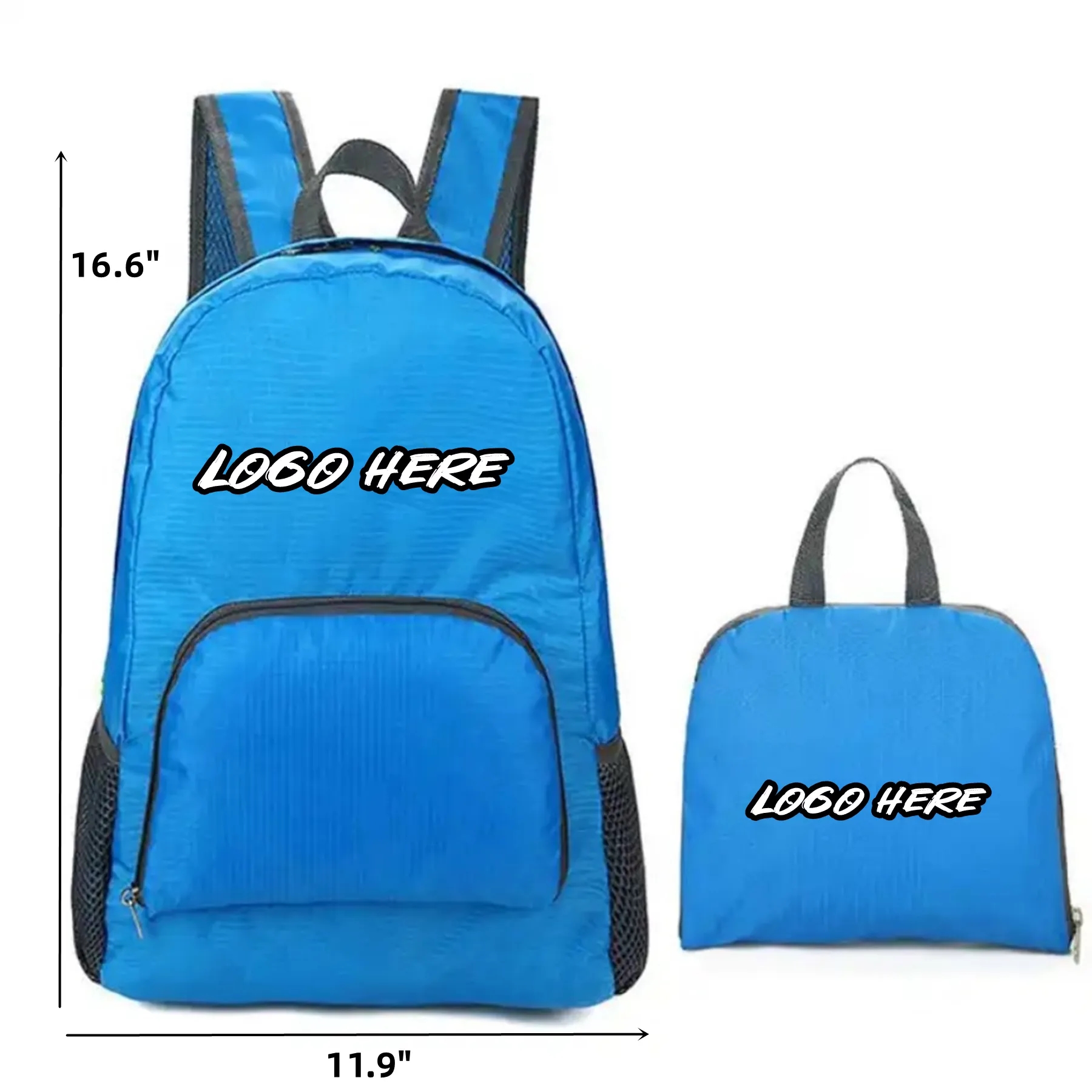Waterproof Foldable Travel Backpack With A Pouch 2