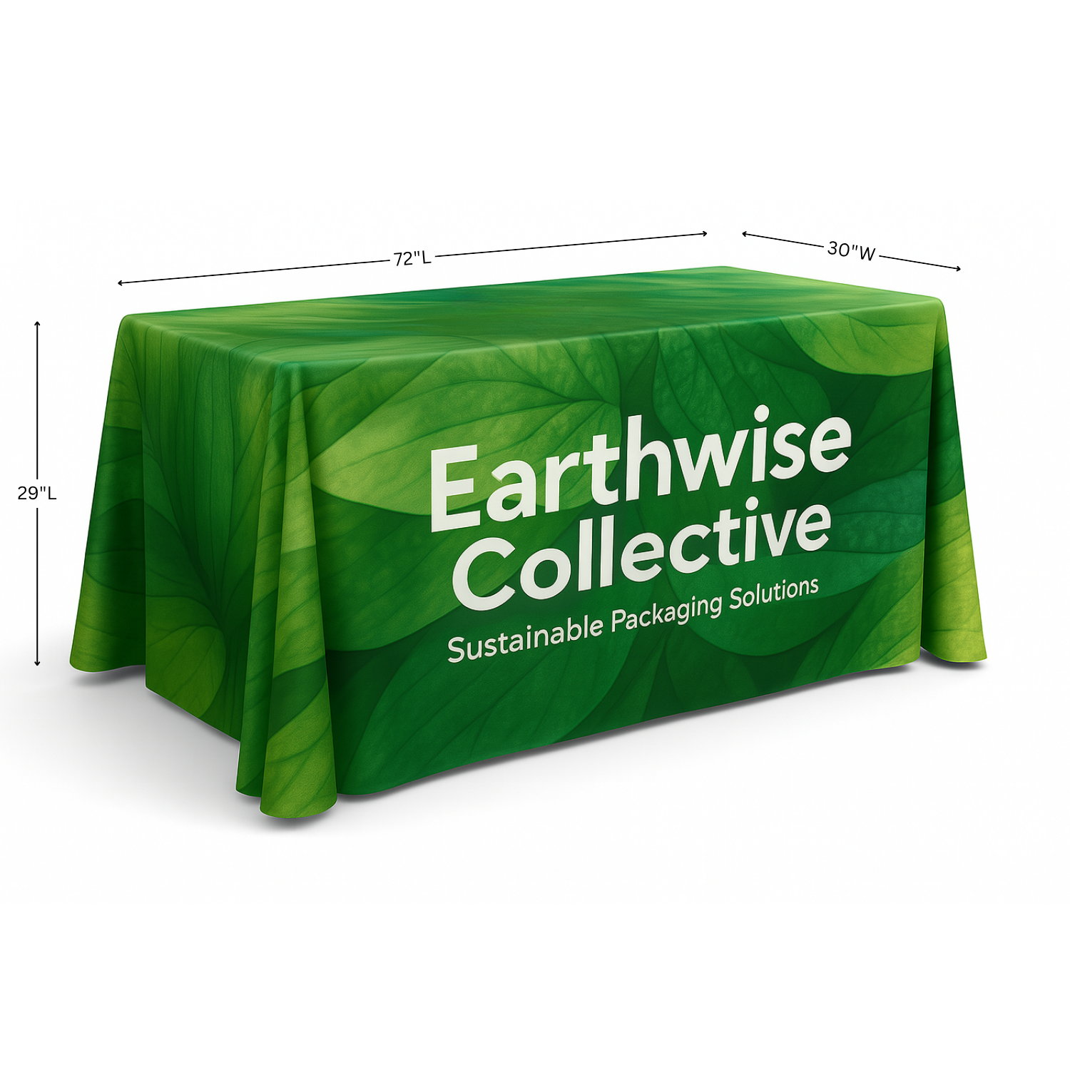 6' Eco-Poly Table Throw 4