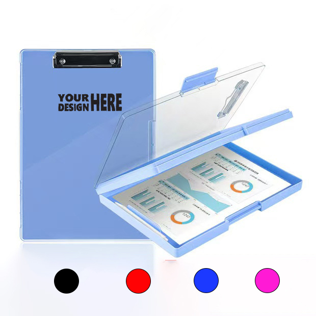 Clear Storage Clipboard with Dry-Erase Cover 3