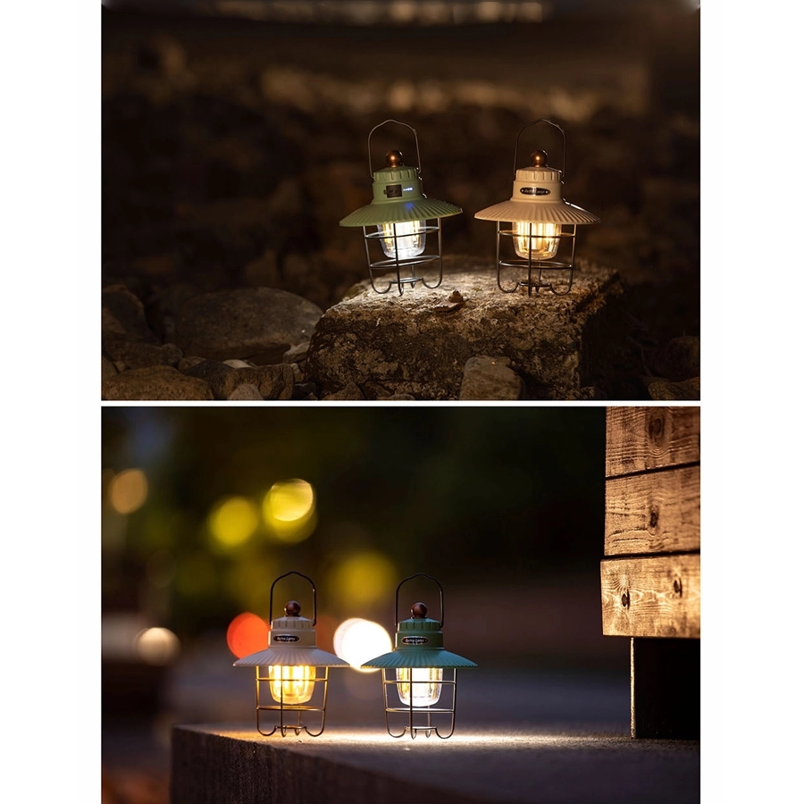 Retro Outdoor Camping Light & Picnic Lantern with Power Bank 11