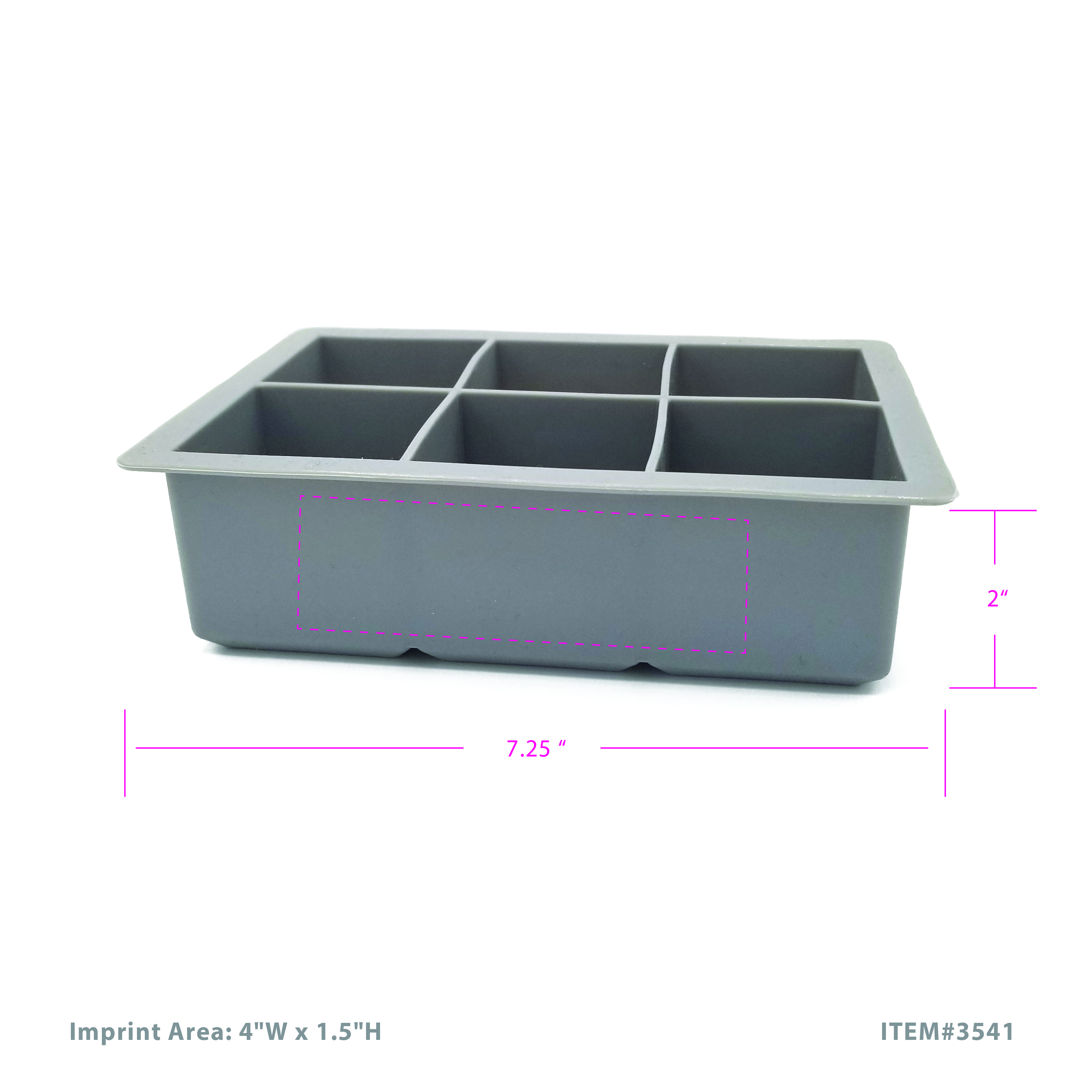 True® Colossal™ Ice Cube Tray 6