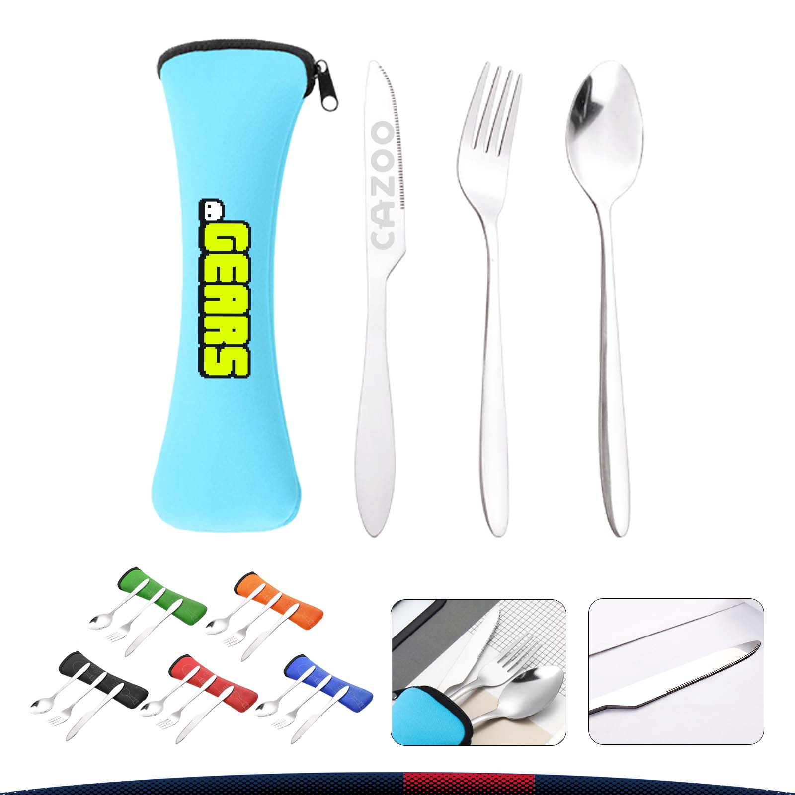 Giant Portable Cutlery Set 7