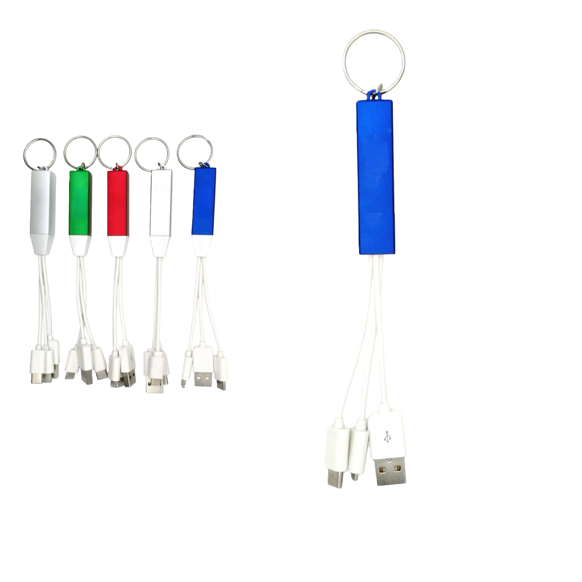 3-in-1 Keychain Charging Cable 1