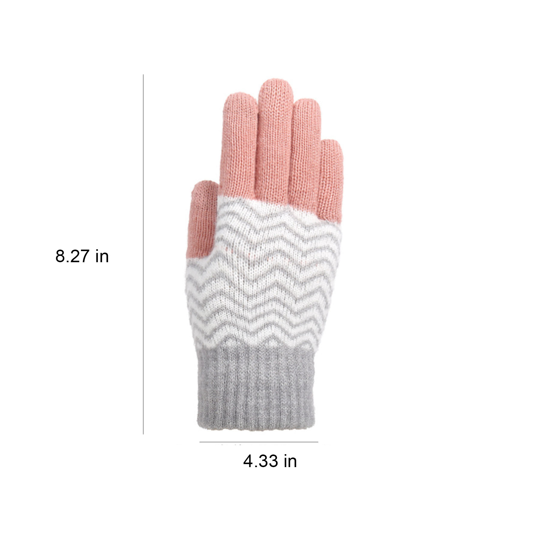 Thickened Double-Layer Knit Gloves 4